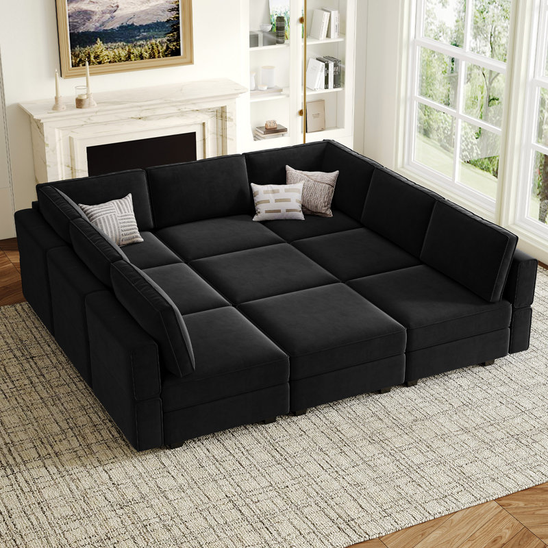 9 piece modular sectional sofa discount